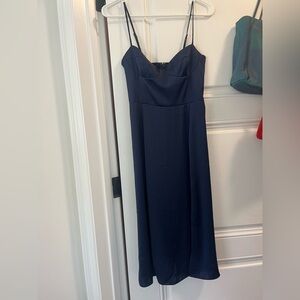 Aritzia Navy Blue Dress